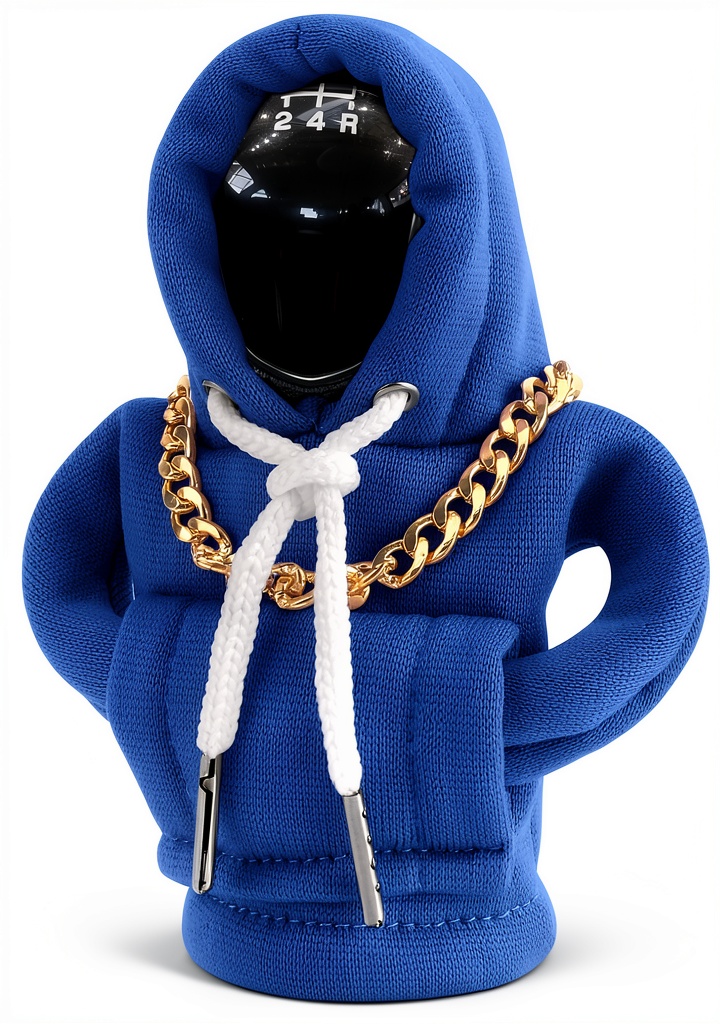 PLALEI Car Gear Shift Cover Hoodie in red color