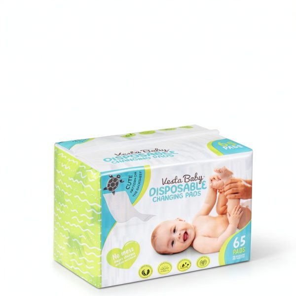 Disposable Changing Pad Liners Cotton Soft Sea Turtle-4