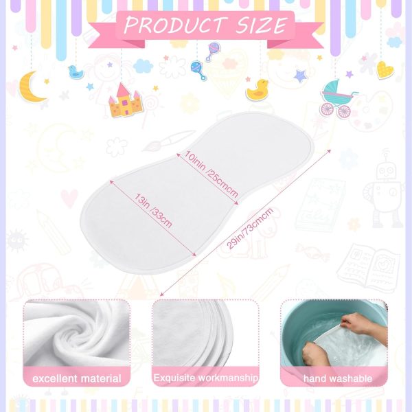 NEN Changing Pad Liners for Diaper Bag White-1