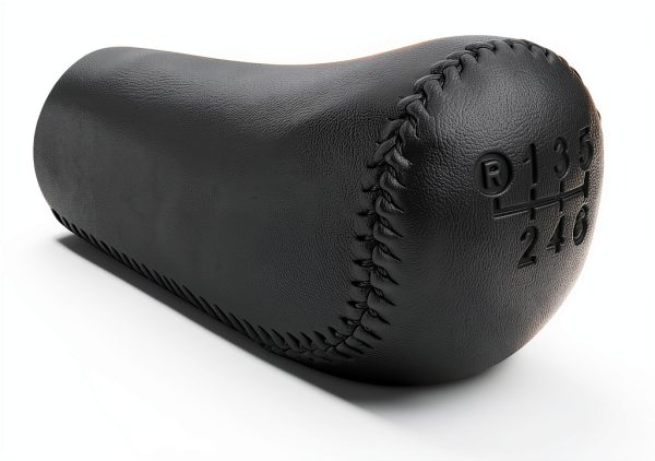 GoaMotors Black Leather Shift Knob for Toyota-0
