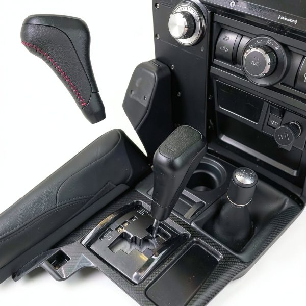 Toyota 4Runner Shift Knob Black Leather-1