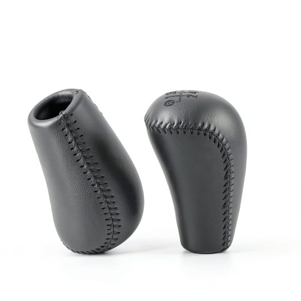 GoaMotors Black Leather Shift Knob for Toyota-5