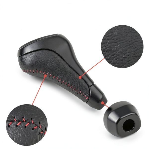 Toyota 4Runner Shift Knob Black Leather-3
