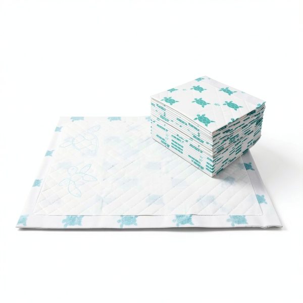Disposable Changing Pad Liners Cotton Soft Sea Turtle-2