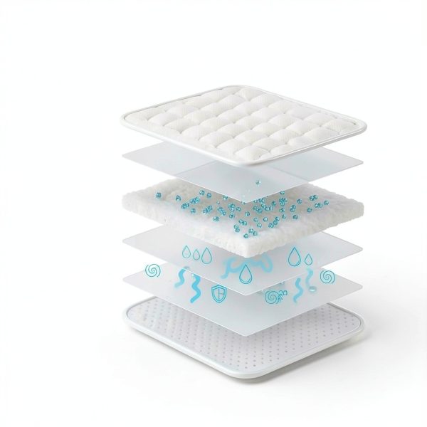 Baby Changing Pad Liner Polyester Reusable D25008-2