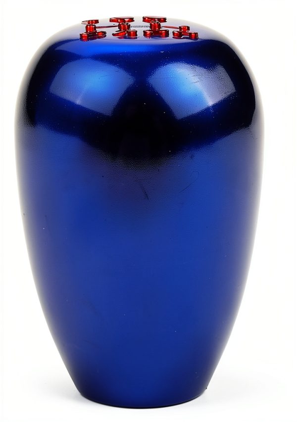 DEWHEL Shift Knob Aluminum Sport Design Red-3