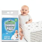 Floral Baby Changing Pad Pavo Soft Waterproof-0