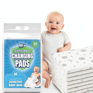 Floral Baby Changing Pad Pavo Soft Waterproof-0