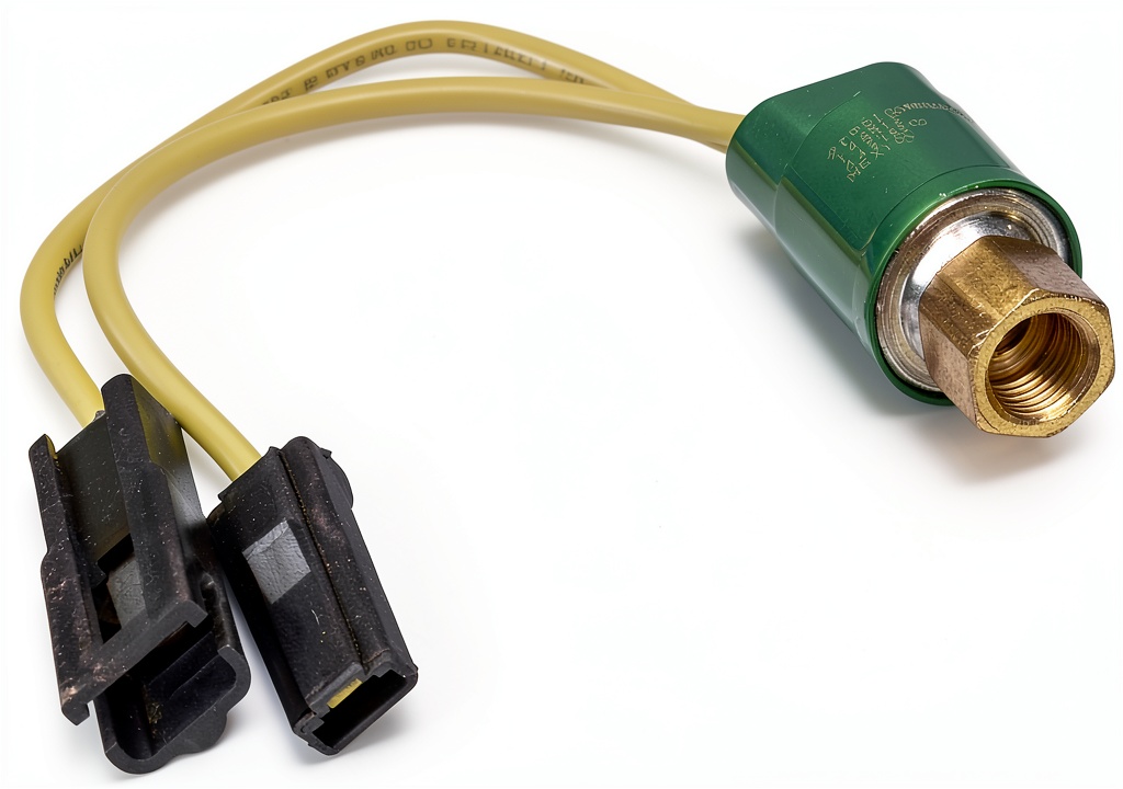 Four Seasons Auto Hi Low Pressure Switch installed in a vehicle engine bay