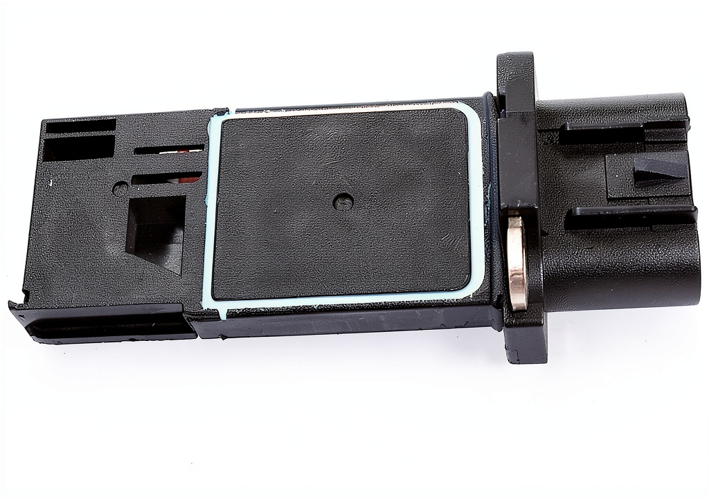 Piezoelectric thermal type air flow meter for automotive use
