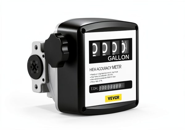 VEVOR Mechanical Fuel Meter 5-30 GPM Aluminum Alloy Model JXRYB-30GPM-6