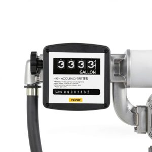 VEVOR Mechanical Fuel Meter 5-30 GPM Aluminum Alloy Model JXRYB-30GPM-1