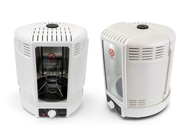 NutriChef Vertical Rotisserie Oven Roaster White AZPKRT15 Kebab-4