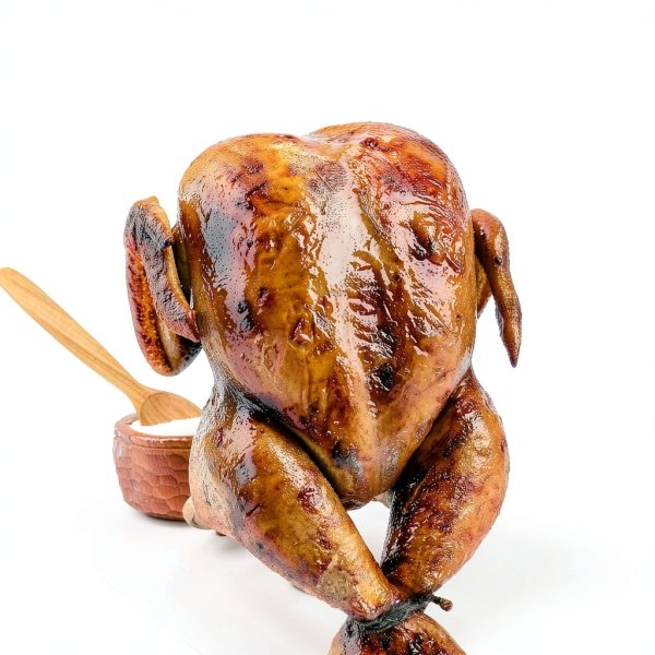 Camerons Christmas Beer Can Roaster Stainless Steel Grill Rotisserie-2