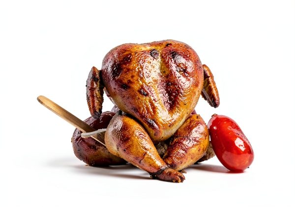 Camerons Christmas Beer Can Roaster Stainless Steel Grill Rotisserie-3