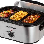 Roaster Oven 24QT Electric with 3 Trays Kiss the Water-0