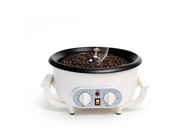 Coffee Roaster LATIJISHI 110V Roaster with Timer and Teflon Chamber-3