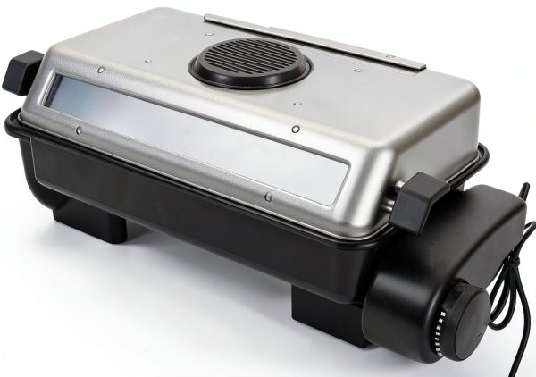 Double Sided Multi Grill Fish Roaster LP LIVING PLUS – 1100W Black-2