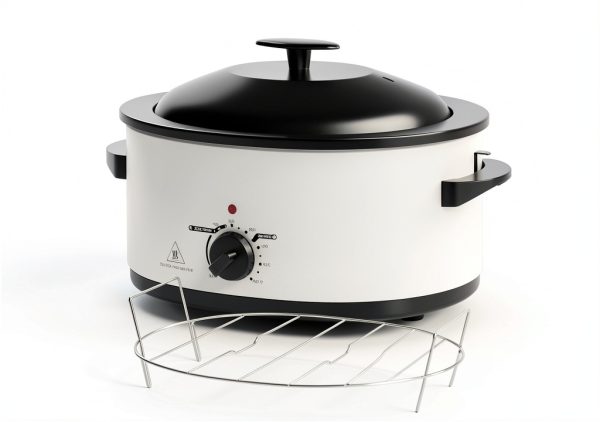 8 Quart Roaster Oven Kiss the Water White-4