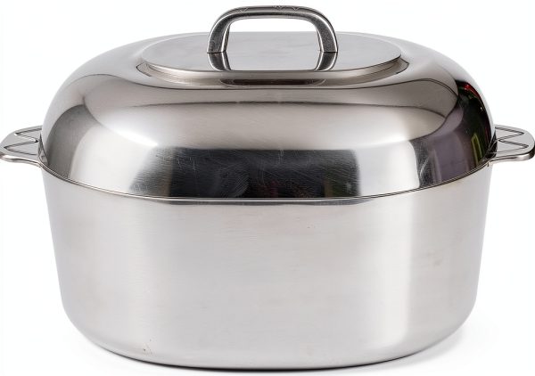 18 Inch Aluminum Oval Roaster - McWare by Cajun Classic Cookware-0