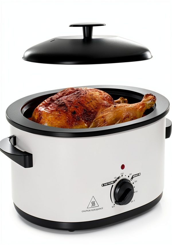 8 Quart Roaster Oven Kiss the Water White-0