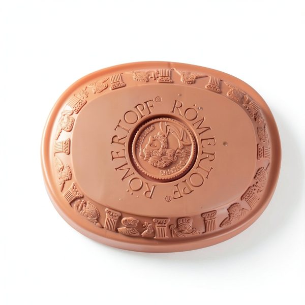 Römertopf Clay Roaster Dutch Oven Non‑Stick 7‑Quart Terracotta 7 Liter-1
