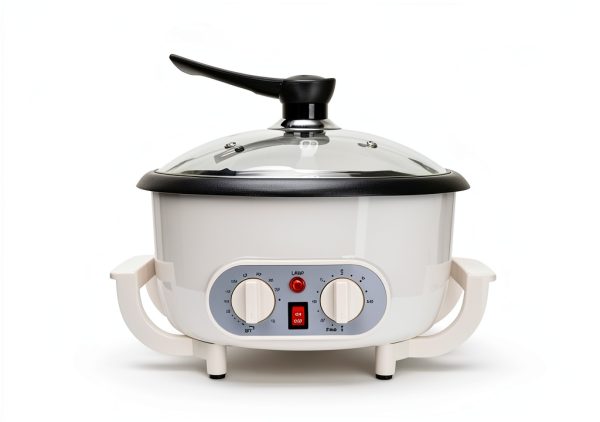 Coffee Roaster LATIJISHI 110V Roaster with Timer and Teflon Chamber-5